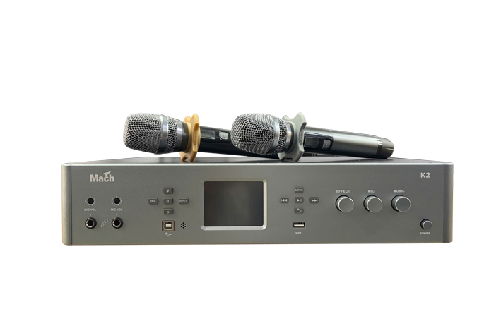 Đẩy liền vang số MACH K2 – Giải pháp âm thanh tích hợp mạnh mẽ cho Karaoke Đẩy liền vang số MACH K2 – Giải pháp âm thanh tích hợp mạnh mẽ cho Karaoke