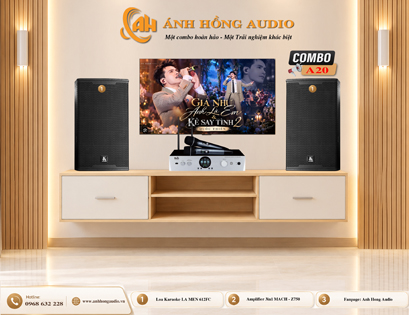 DÀN ÂM THANH KARAOKE GIA ĐÌNH A20 DÀN ÂM THANH KARAOKE GIA ĐÌNH A20